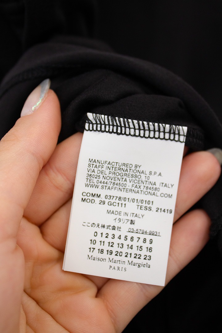 Margiela white label SS10 mouwloze jurk met 3D gepoft detail