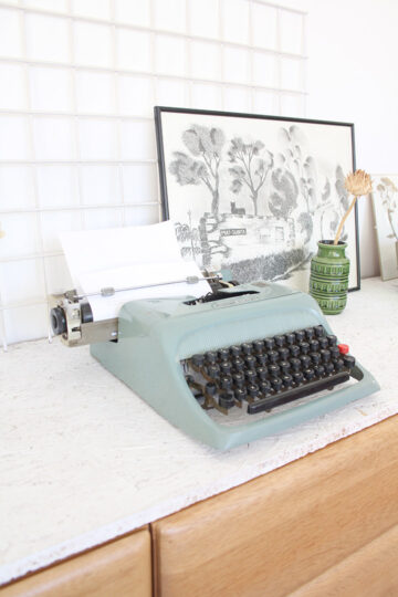 Gracia De Luxe vintage typemachine