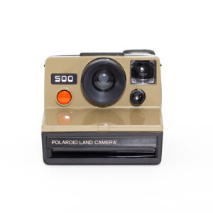 Elasticiteit potlood medley Polaroid 500 Land camera bruine body - Froufrou's