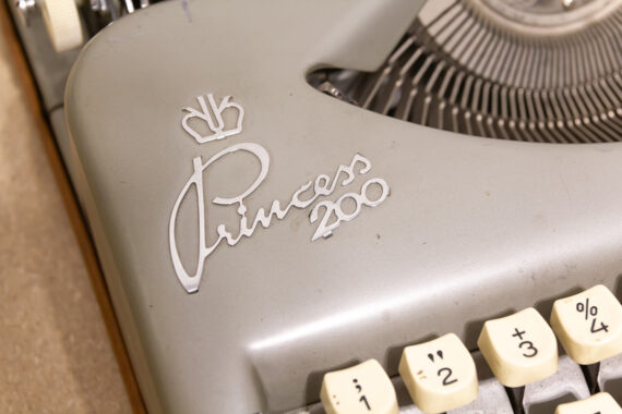 Princess 200 jaren 50 typemachine QWERTZ