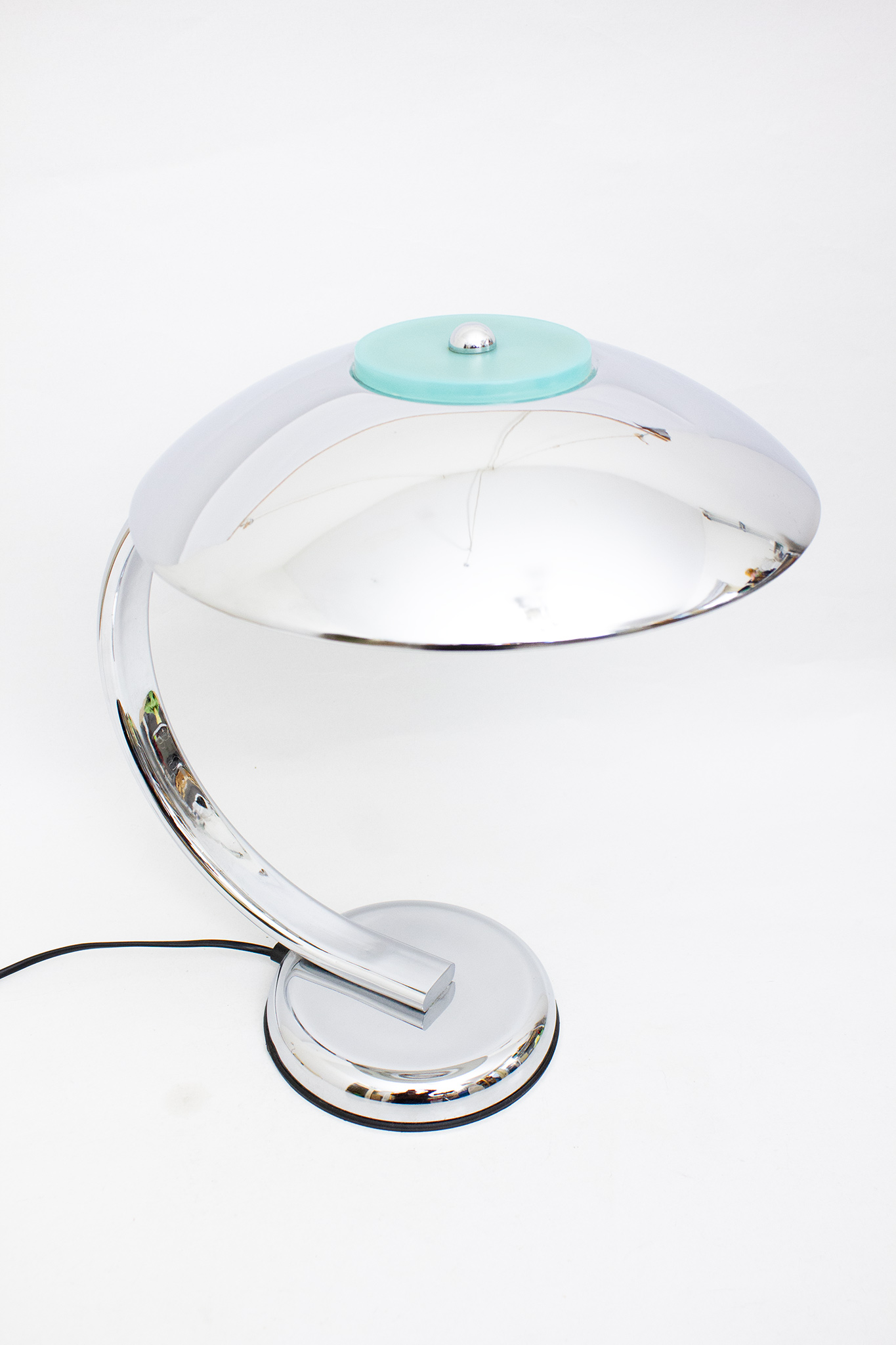 Retro 50’s Bauhaus tafellamp in de stijl van Egon Hillebrand