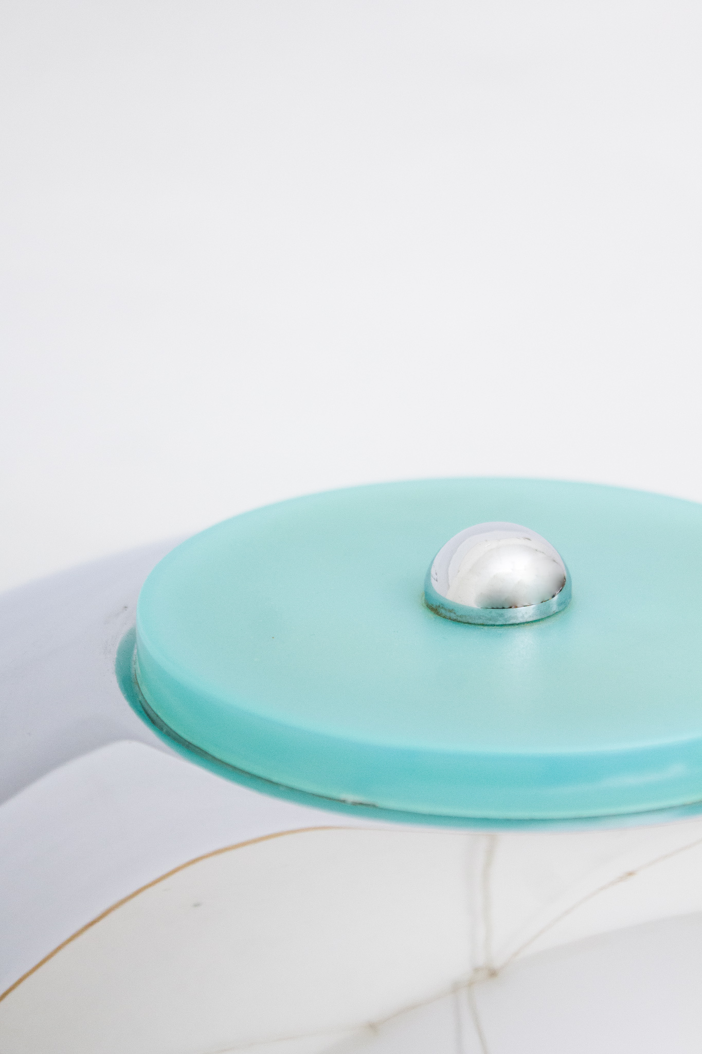 Retro 50’s Bauhaus tafellamp in de stijl van Egon Hillebrand