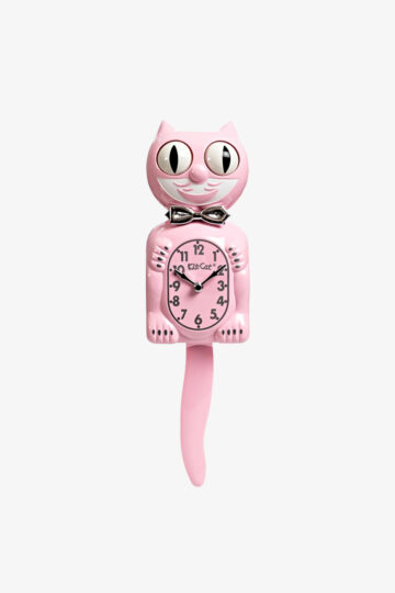 Retro Pink Kitchen Edition Kit-Cat Klok