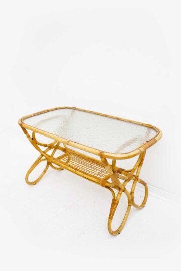 Rotan salontafel Rohé Noordwolde door Dirk van Sliedrecht