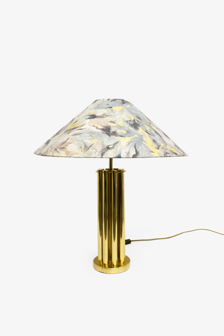 Set van 2 messing 70’s Josef Busche tafellampen