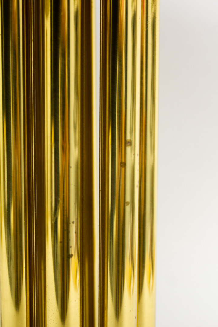 Set van 2 messing 70’s Josef Busche tafellampen