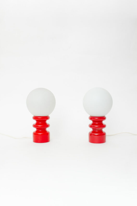 Set van 2 vintage Space Age lampen West Germany