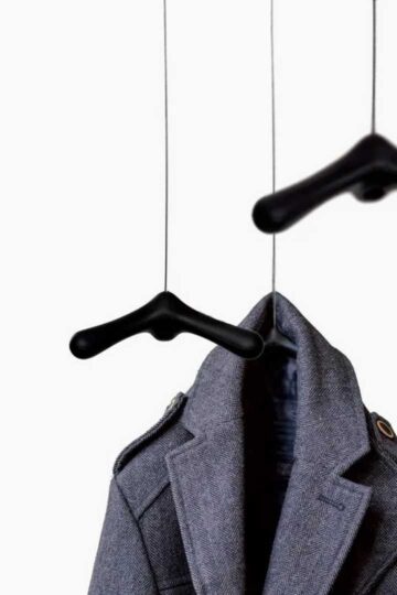 Set van 4 Flying Hooks van Bos & Couvée - kapstok