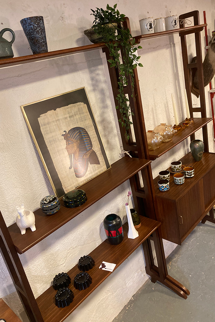 Simpa lux wandkast vintage modulair systeem - set van 2