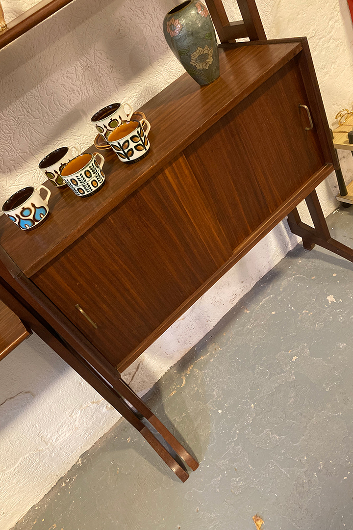 Simpa lux wandkast vintage modulair systeem - set van 2