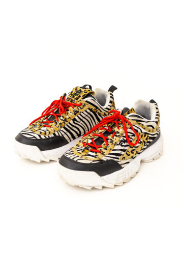 Sneakers Fila Disruptor animal print maat 40
