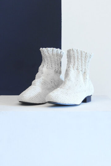 Sock boots Bless Berlin for Eram met ontwerpteam van Margiela