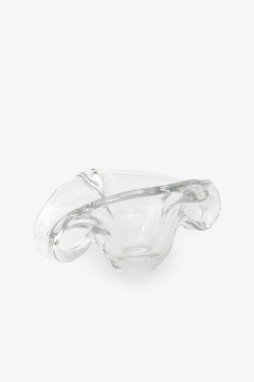 Sommerso glazen schaal van Antonio Bon voor Val Saint Lambert