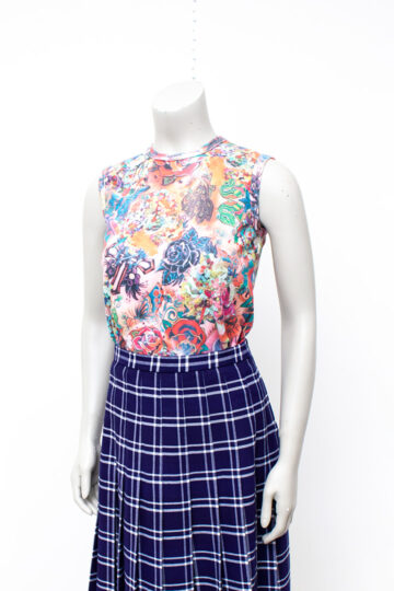 Tattoo tanktop met rozen Comme des Garçons 2003