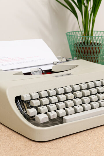 Underwood 18 typemachine vintage