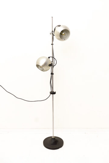 Vintage Anvia Almelo bollen vloerlamp