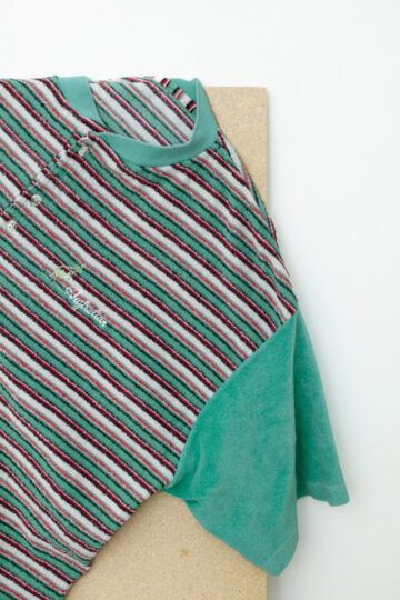 Vintage Australian t-shirt gestreepte badstof