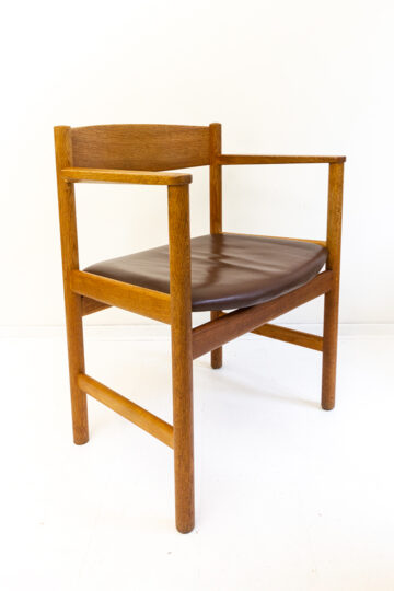 Vintage BM3235 stoel Børge Mogensen x Fredericia Stølefabrik Denemarken