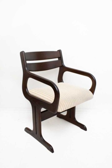 Vintage Deens design stoel Farstrup Møbler - wengé hout