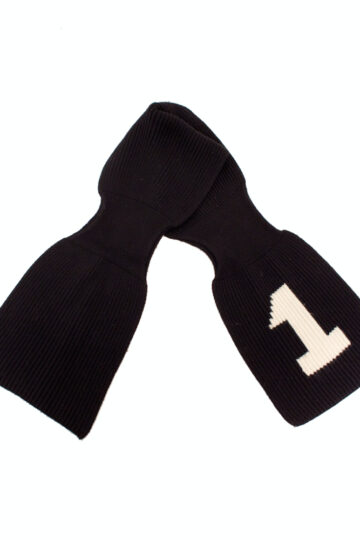 Vintage Dirk Bikkembergs gebreide heren shawl