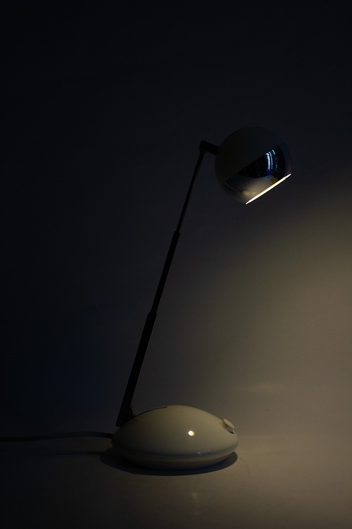 Vintage Eichhof Werke telescopische bureaulamp