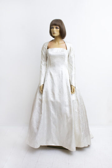 Vintage Frank Usher brocante bruidsjurk