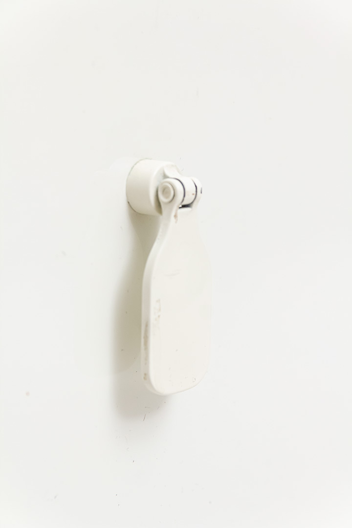 Vintage Ikea Vinstra wit kunstoffen kastje op wielen