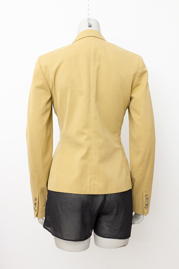 Vintage Ralph Lauren blazer van lichtbruin katoen
