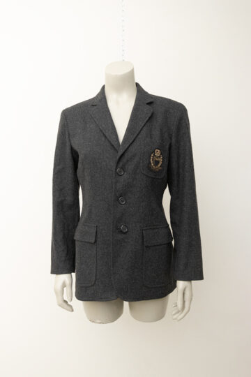Vintage Ralph Lauren wolmix blazer grijs