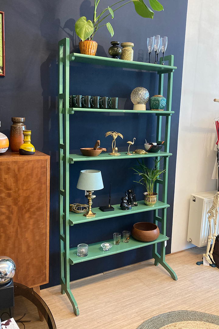 Vintage Simpla lux wandkast mintgroen