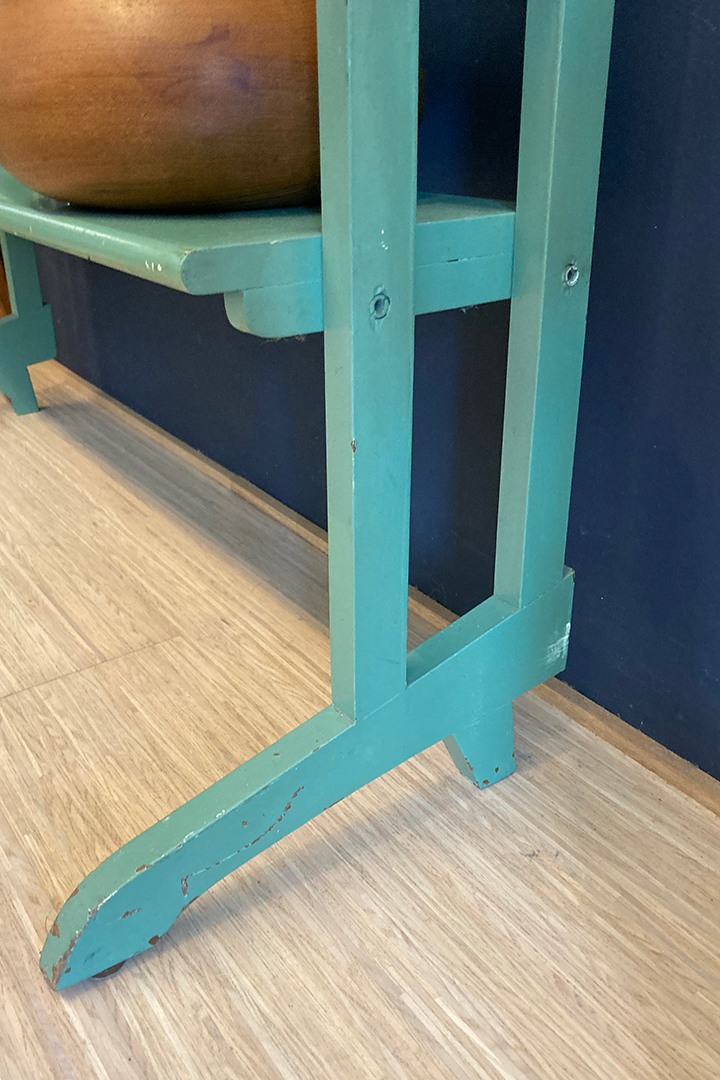 Vintage Simpla lux wandkast mintgroen