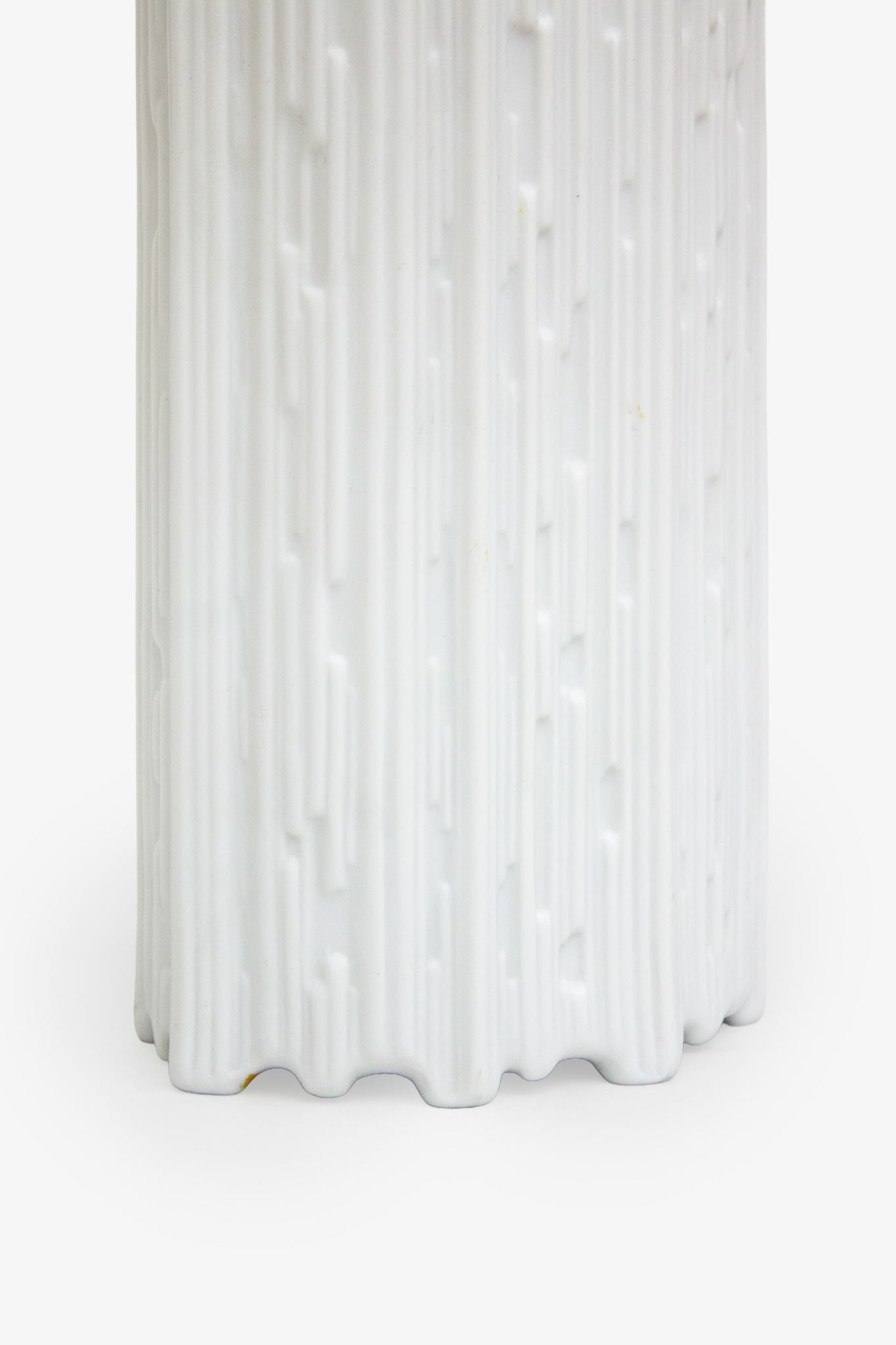 Vintage bisque porselein Hutschenreuther H. Achtziger 6265 vaas