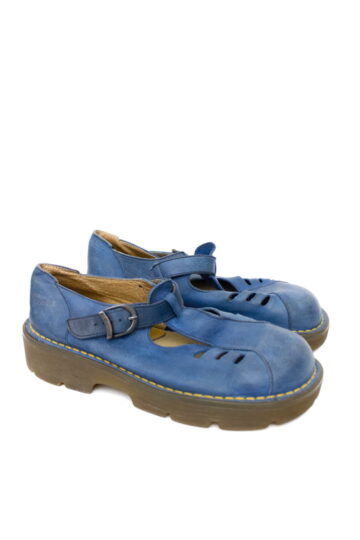 Vintage blauwe Dr. Martens Mary Janes - maat 38