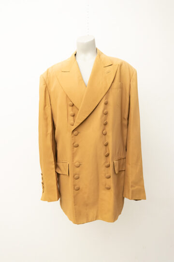 Vintage colbert heren zandkleurig Jean Paul Gaultier Homme jaren 80