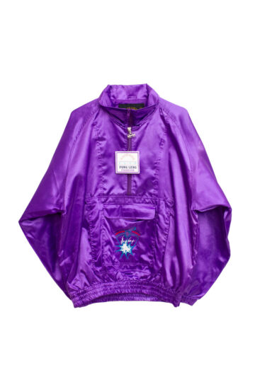 Vintage jaren 80 paars Fong Leng jas