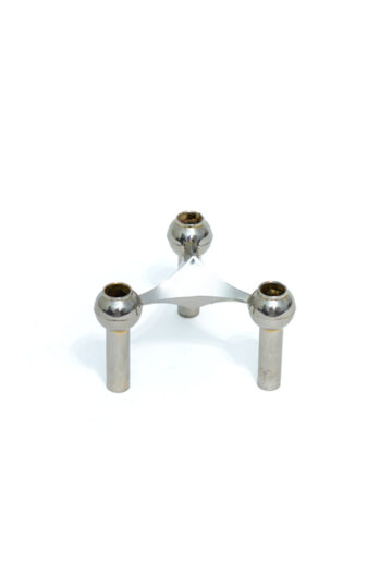 Vintage kandelaar stapelbaar Fritz Nagel S22 Atomium