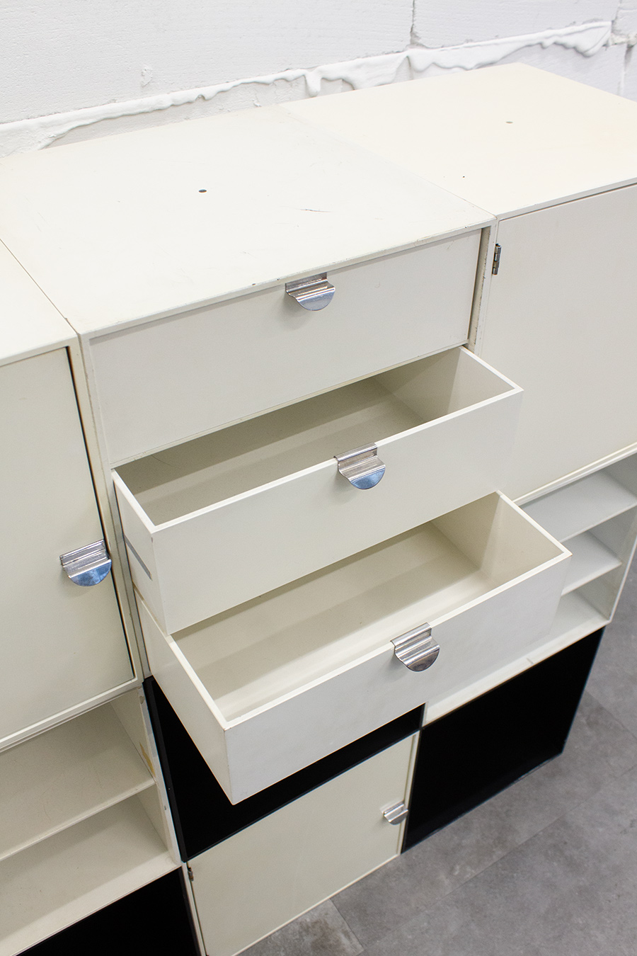 Vintage modulaire opbergkast Palaset Palanox van Treston Oy 1972 Finland