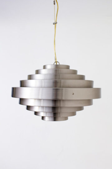 Vintage retro metalen Space-Age hanglamp