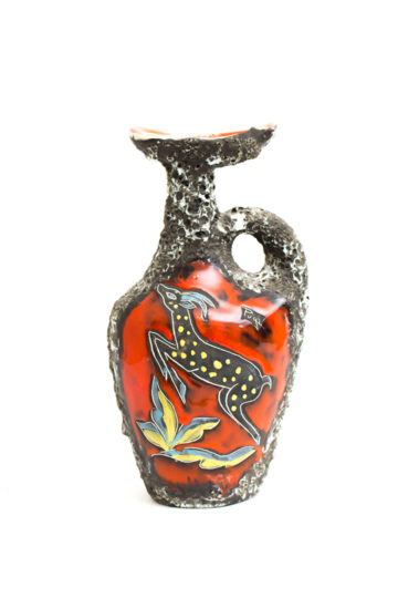 Vintage vaas Pugi Fiorini Monaco Keramiek