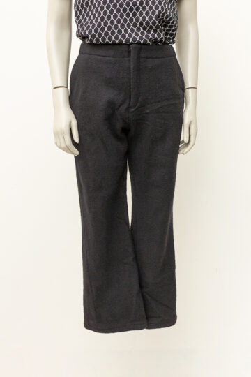 Vintage wollen pantalon zwart Yohji Yamamoto