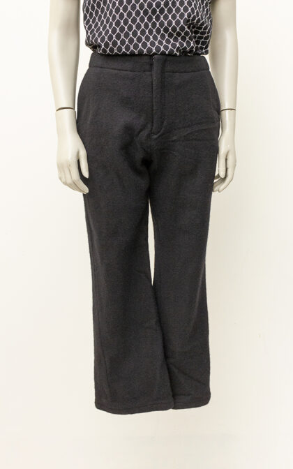 Vintage wollen pantalon zwart Yohji Yamamoto