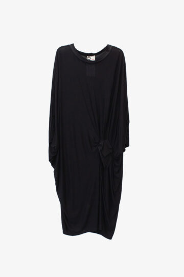 Vintage zijde Lanvin tuniek/ jurk met strik