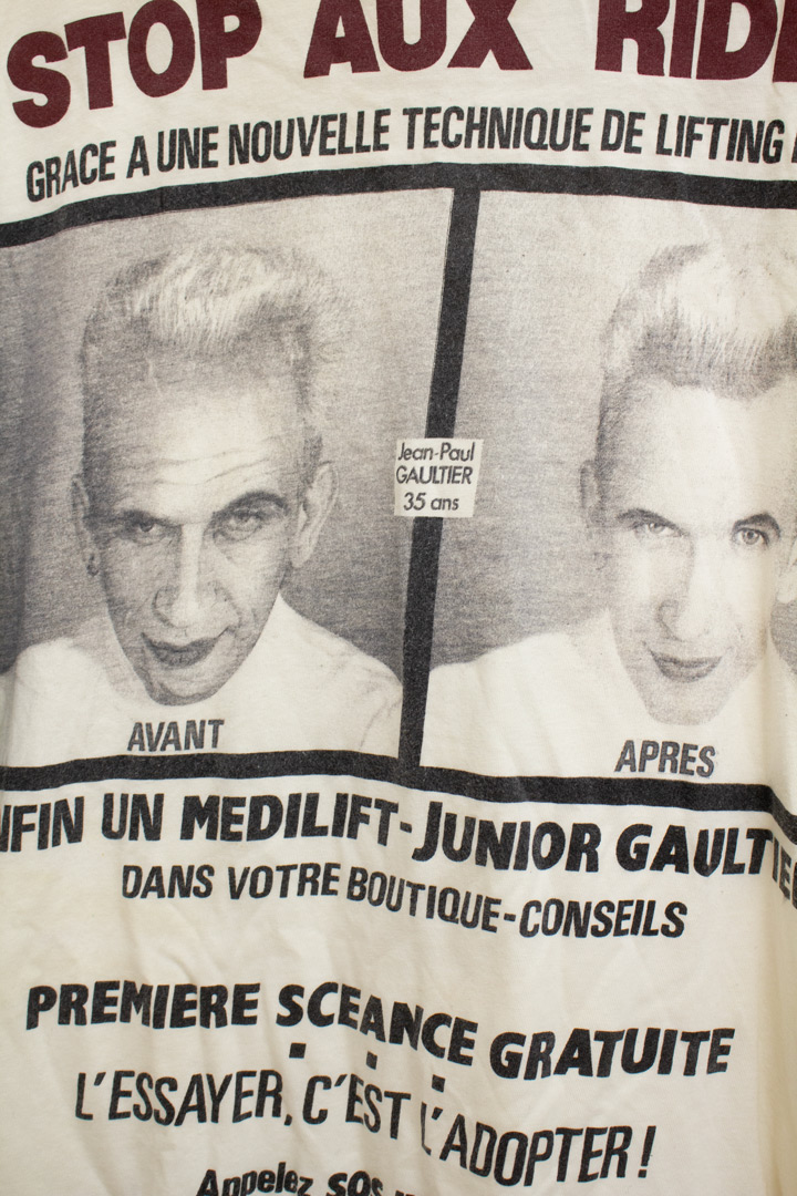 Wit vintage Junior Jean Paul Gaultier t-shirt Medilift