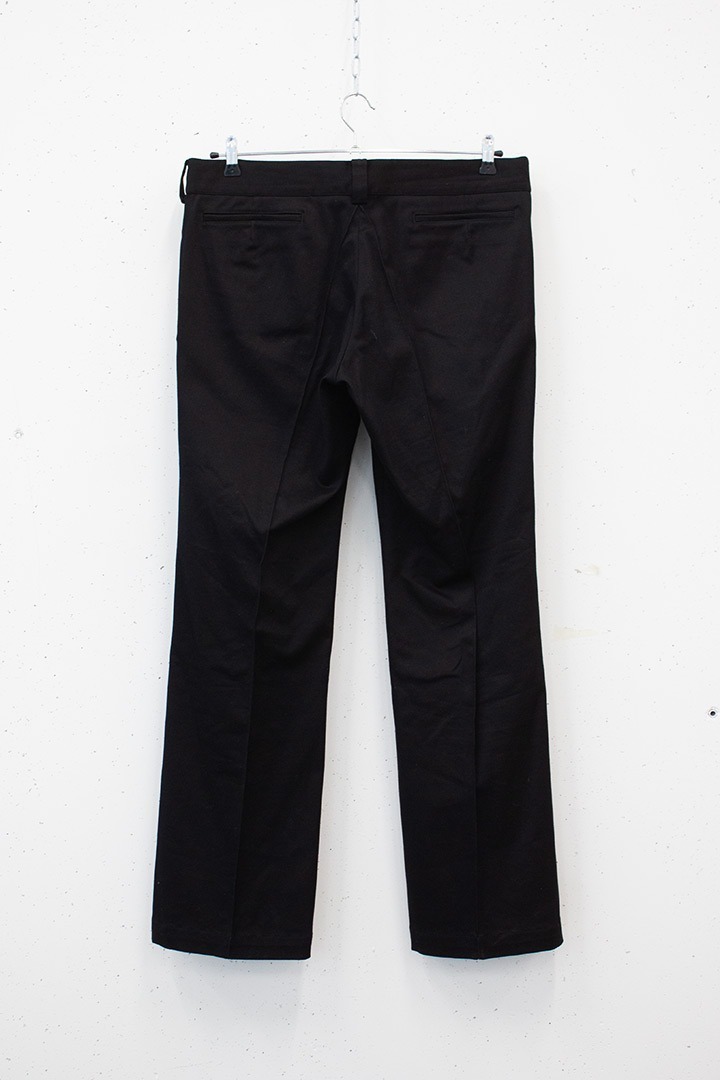 Y-3 Yohji Yamamoto x Adidas katoenen broek met overslag tailleband