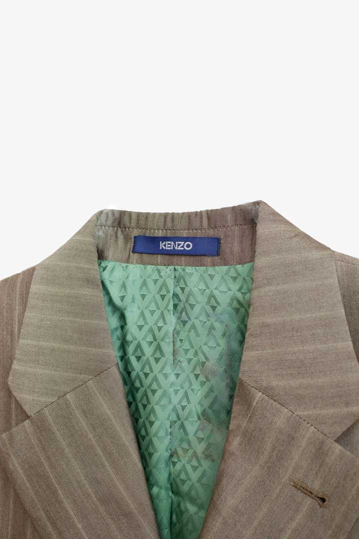 Zijden Kenzo Homme colbert met grijze streep