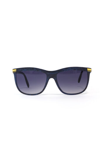 Zonnebril Guy Laroche blauw/zwart vintage