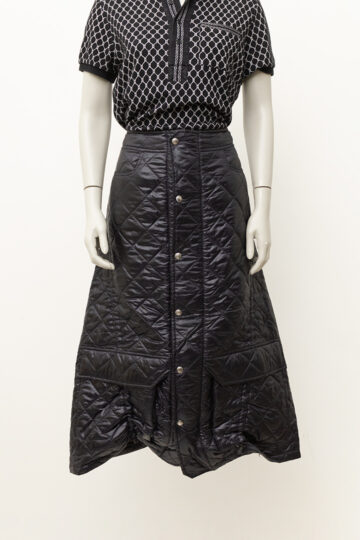 Zwarte puffer rok Junya Watanabe x Comme des Garçons AD2005