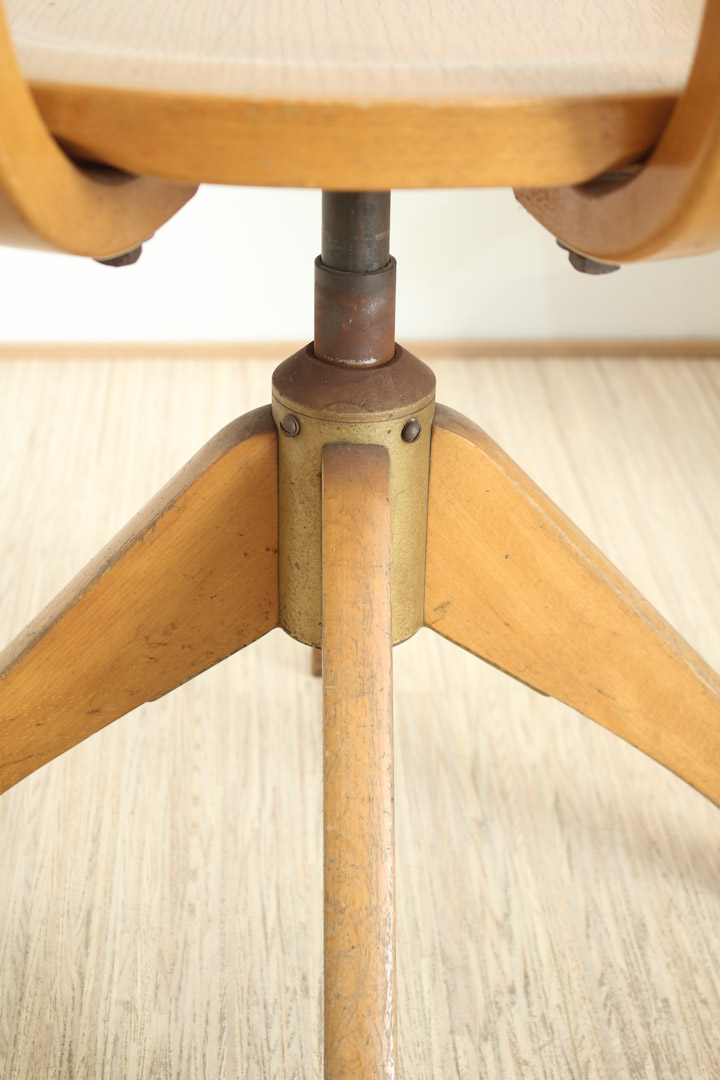 Ama Elastik vintage Architectenstoel jaren 20 - Afbeelding 5