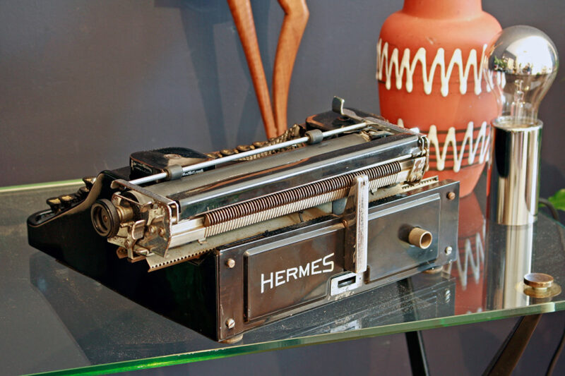 Hermes 2000 jaren 30 typemachine - Afbeelding 12