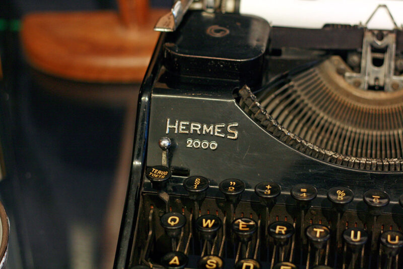 Hermes 2000 jaren 30 typemachine - Afbeelding 13